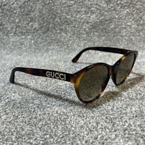 Gucci GG0419S Women's Brown Oval Sunglasses 54 20 140